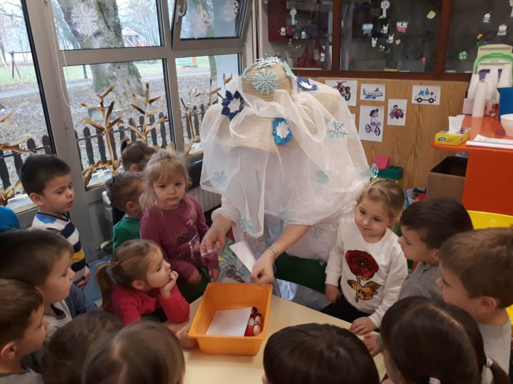 Vila Zima i „zimski spavači“ u skupini Pužići! (21. 1. 2020.)