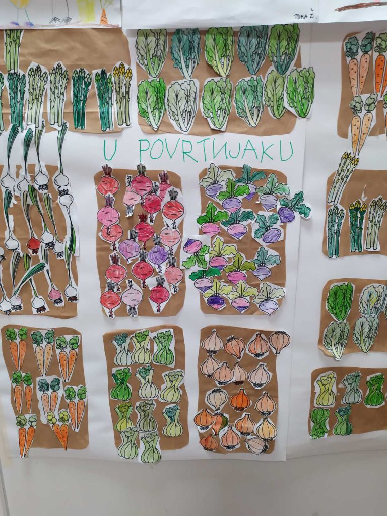 Pužići u povrtnjaku