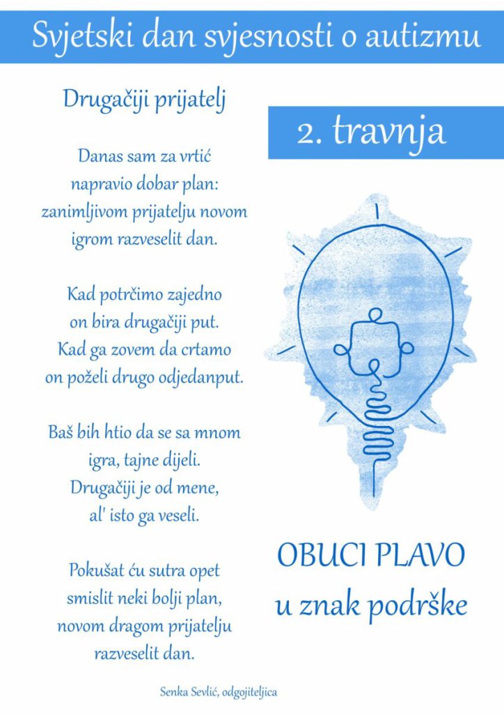 02.04. Svjetski dan svjesnosti o autizmu
