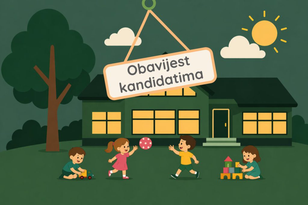 Obavijest i poziv kandidatima